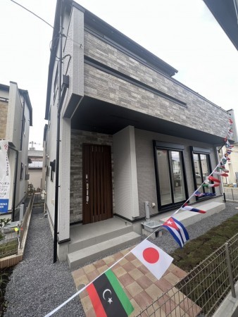 八王子市小門町、新築一戸建ての外観画像です