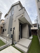 八王子市北野町、新築一戸建ての外観画像です