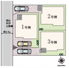 八王子市北野町、新築一戸建ての画像です