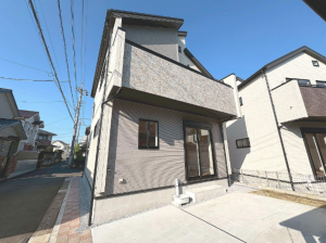 八王子市散田町、新築一戸建ての外観画像です