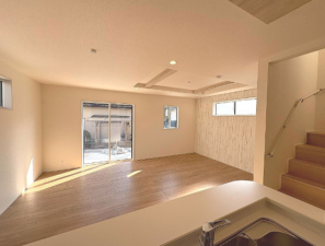 八王子市散田町、新築一戸建ての内装画像です