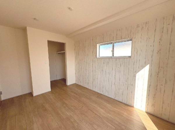 八王子市散田町、新築一戸建ての寝室画像です