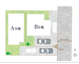 八王子市散田町、新築一戸建ての画像です