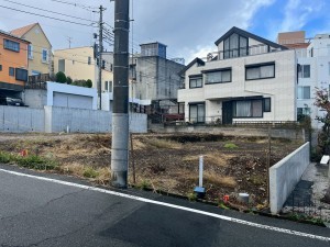 八王子市子安町、土地の画像です