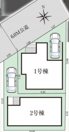 八王子市台町、新築一戸建ての画像です