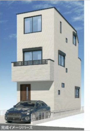 八王子市散田町、新築一戸建ての画像です