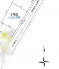 八王子市子安町、土地の間取り画像です