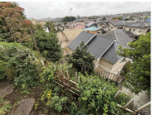 八王子市散田町、土地の画像です