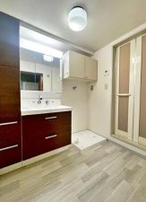 八王子市元横山町、マンションの洗面画像です