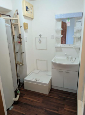 八王子市北野町、マンションの洗面画像です