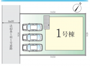 八王子市散田町、新築一戸建ての画像です