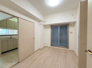 八王子市横山町、マンションの寝室画像です