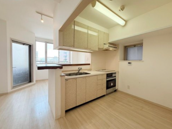 八王子市横山町、マンションのキッチン画像です