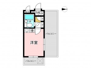 八王子市元本郷町、マンションの間取り画像です