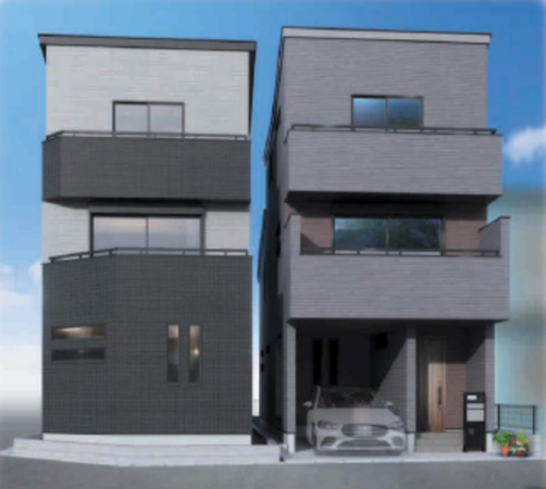 八王子市万町、新築一戸建ての画像です