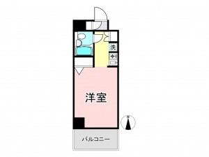 八王子市北野町、マンションの間取り画像です