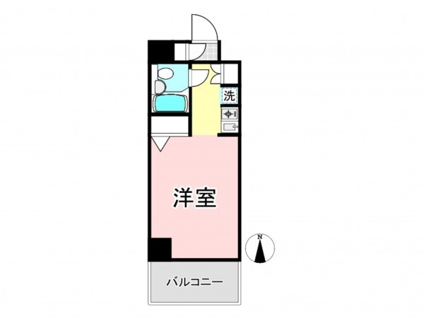 八王子市北野町、マンションの間取り画像です