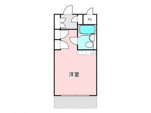 八王子市元本郷町、マンションの間取り画像です