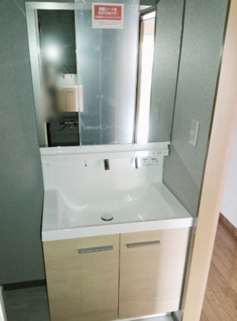 八王子市子安町、マンションの洗面画像です