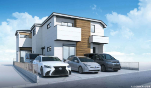 八王子市本町、新築一戸建ての画像です