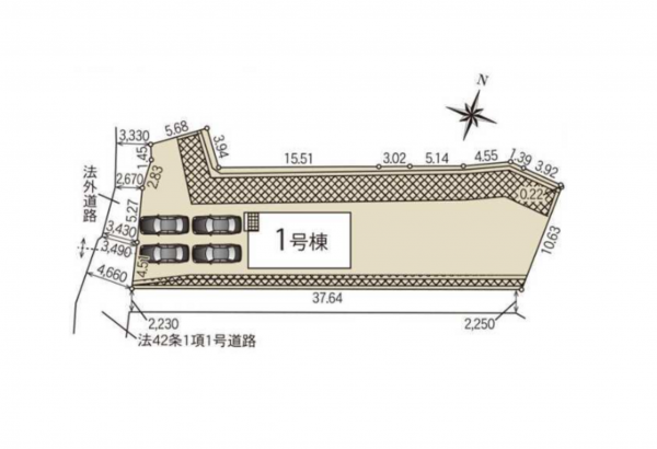 八王子市川口町、新築一戸建ての画像です