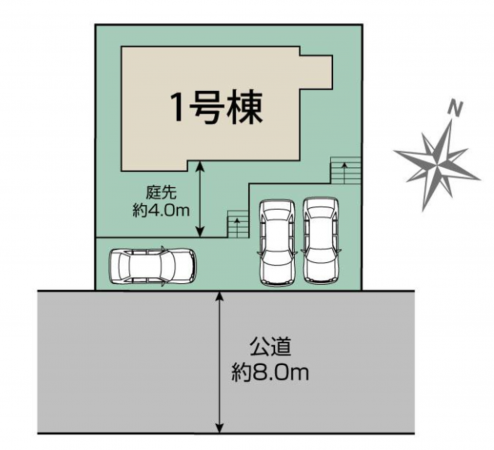 八王子市めじろ台、新築一戸建ての画像です