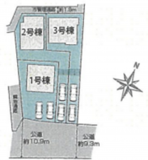 八王子市石川町、新築一戸建ての画像です