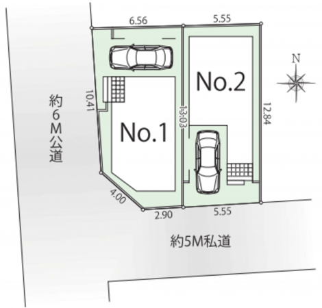 八王子市万町、新築一戸建ての画像です