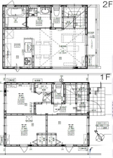 八王子市打越町、新築一戸建ての間取り画像です