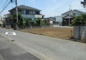 八王子市四谷町、土地の画像です