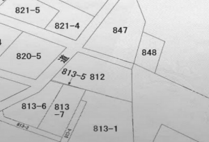 八王子市元八王子町、土地の間取り画像です