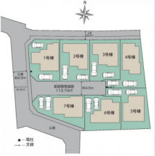 八王子市石川町、新築一戸建ての画像です