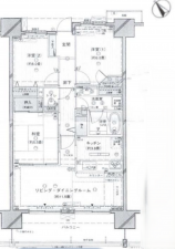 八王子市並木町、マンションの間取り画像です