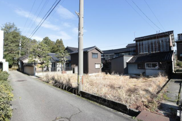 南砺市、土地の外観画像です
