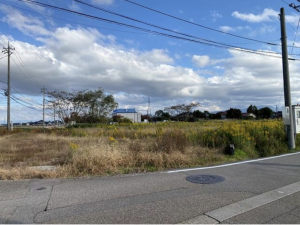 小矢部市野寺、土地の外観画像です