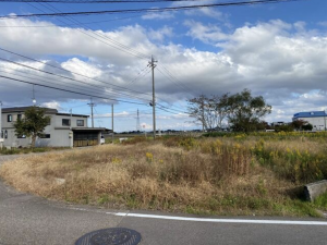 小矢部市野寺、土地の外観画像です