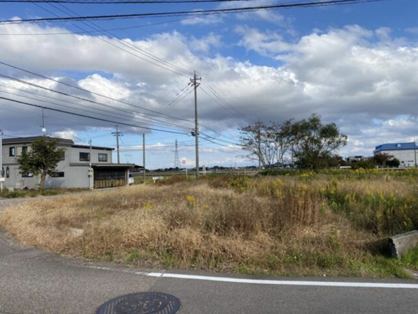 小矢部市野寺、土地の外観画像です