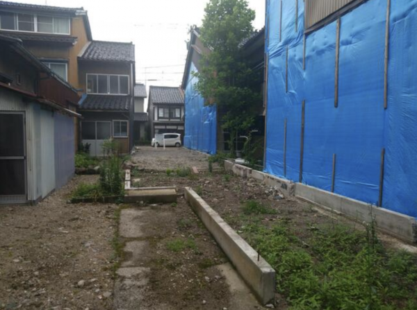 南砺市城端、土地の外観画像です