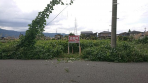 南砺市、土地の外観画像です