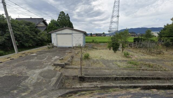 南砺市田中、土地の外観画像です