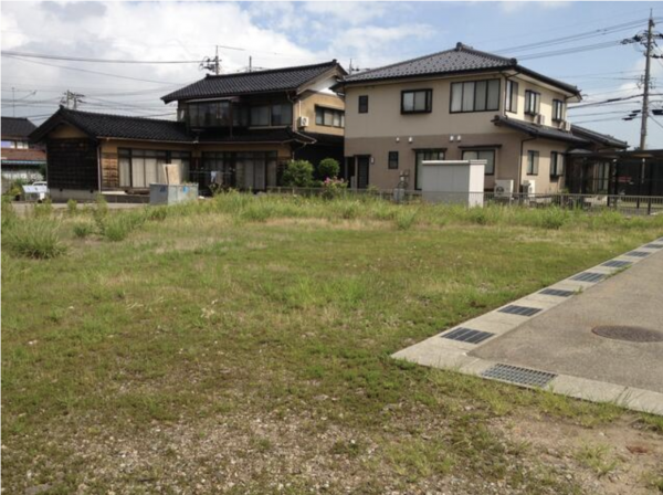南砺市城端、土地の外観画像です