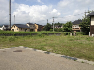 南砺市城端、土地の外観画像です