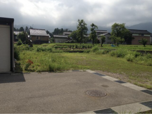 南砺市城端、土地の外観画像です