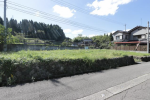 砺波市庄川町、土地の外観画像です