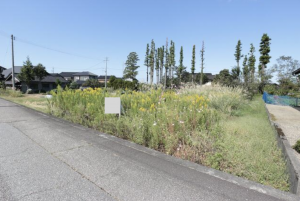 砺波市庄川町、土地の外観画像です