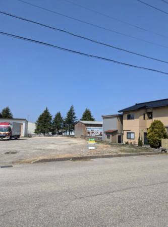 小矢部市赤倉、土地の外観画像です