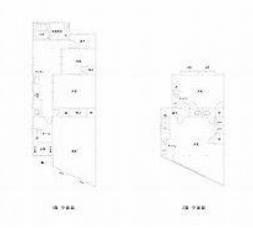 南砺市、中古一戸建ての間取り画像です