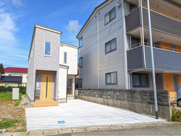 砺波市太郎丸、新築一戸建ての外観画像です