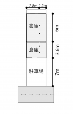 南砺市松原、中古一戸建ての間取り画像です