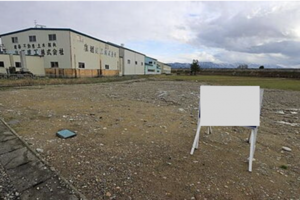 砺波市鷹栖、土地の外観画像です